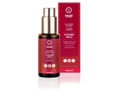 45063 khadi vlasovy olej strong amla 50ml eco