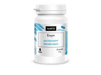 MyKETO Trávicí enzymy komplexní multienzym 5 druhů 250 mg 42 kapslí 10g (ks 1)