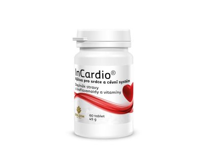 GOLDIM InCardio intenzivní výživa pro srdce a cévy 60 tablet 50g (ks 1)