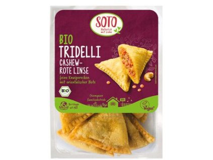 36621 soto tridelli tasticky s naplni kesu a cervena cocka 180g bio