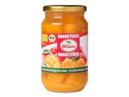 38826 biolanka kousky manga v ananasove stave 350g bio