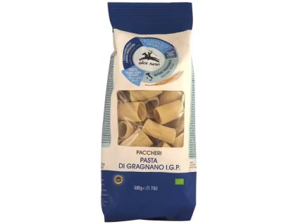 40269 alce nero paccheri z psenicne krupice 500g bio