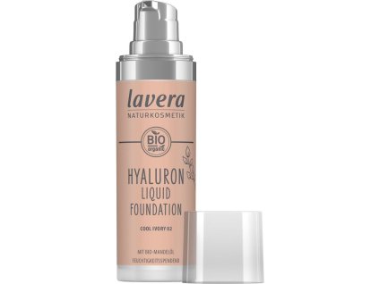 47208 lavera make up s kyselinou hyaluronovou cool ivory 02 30ml eco