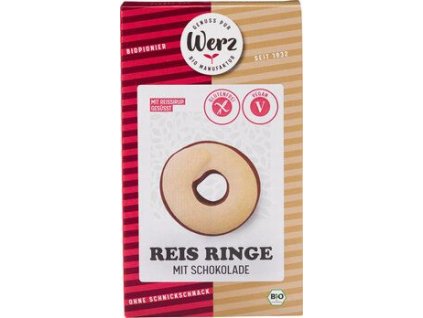 48633 werz ryzove krouzky s cokoladou 110 g bio