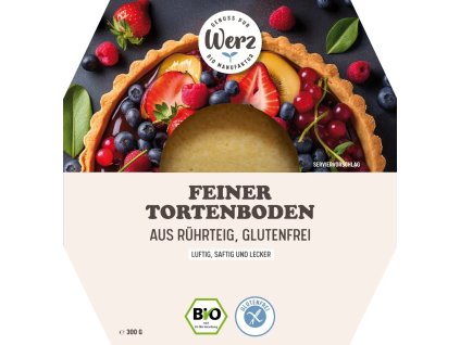 50292 werz piskotovy korpus bezlepkovy 300 g bio