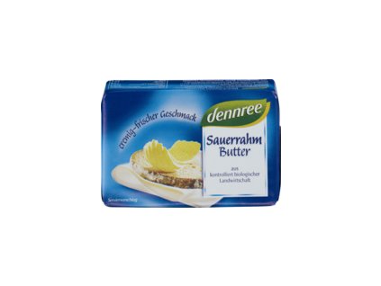 31461 dennree maslo ze zakysane smetany 250g bio