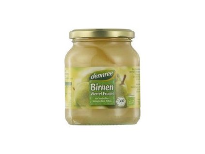 33378 dennree hruskovy kompot 350g bio