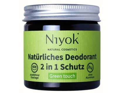 38460 niyok deo krem 2v1 green touch 40ml eco