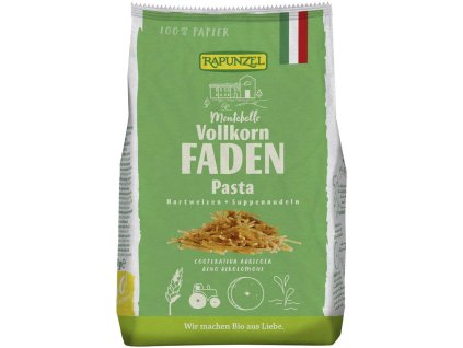 40995 rapunzel celozrnne nudle 250g bio