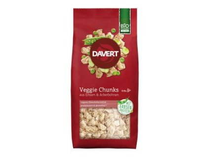 46296 davert kousky z hrachoveho proteinu 100g bio