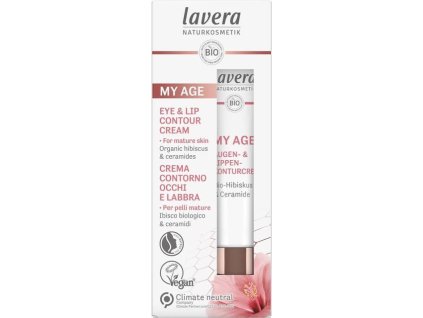 46815 lavera konturovaci krem na oci a rty 15ml eco