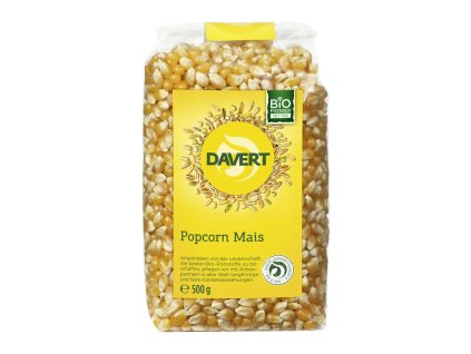 51864 davert kukurice na popcorn 500 g bio