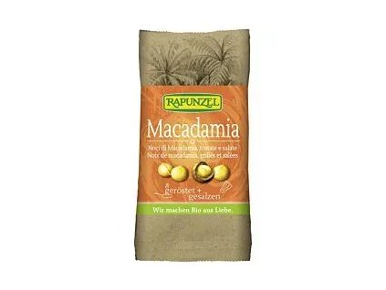 42000 rapunzel makadamove orechy prazene solene 50g bio