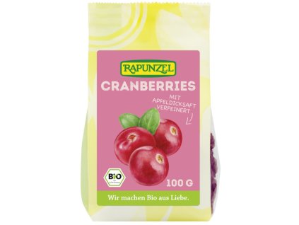 41547 rapunzel brusinky 100g bio