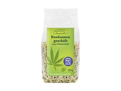 40878 rapunzel konopna seminka loupana 200g bio