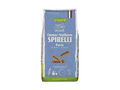 41847 rapunzel vretena dvouzrnkova celozrnna 500g bio