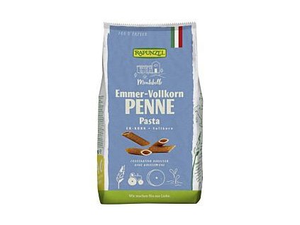 41853 rapunzel penne dvouzrnkova celozrnna 500g bio