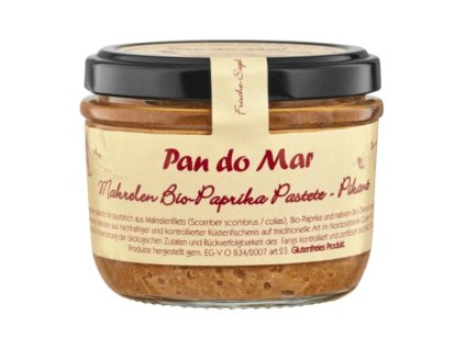 56580 pan do mar makrelove pate s paprikou 125 g bio