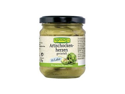 41922 rapunzel artycokova srdce ctvrcena 200g bio