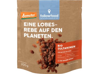 52365 followfood sultanky 200 g bio