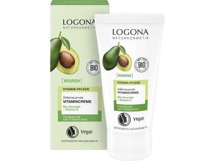 57339 logona obnovujici krem s avokadem a vitaminem e 50 ml eco