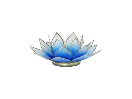 svicen lotus 135 cm svetle modry bily lem