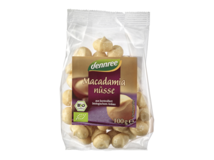 40506 dennree makadamove orechy 100g bio