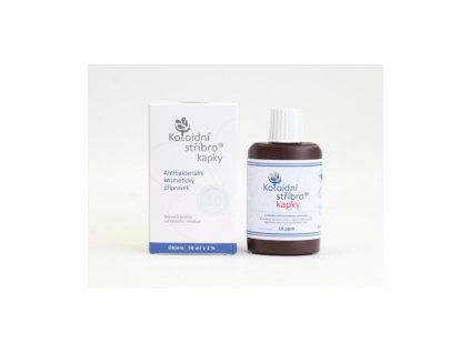 koloidni stribro kapky 50ml 10ppm
