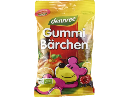 37401 dennree gumovi medvidci 100g bio