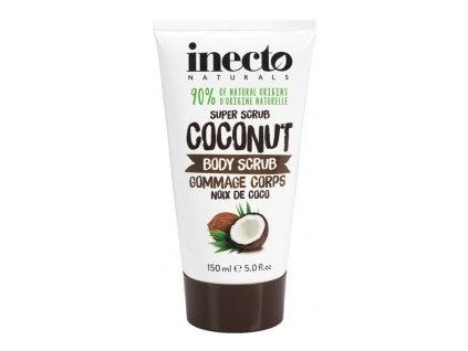 Inecto Tělový peeling - kokos 250ml