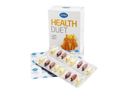Lysi Omega 3 s vitamíny 64cps.