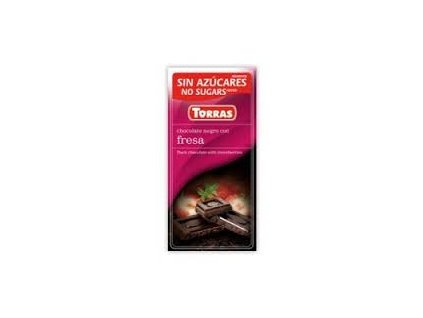 Torras čokolada s jahodou 75g