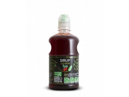 Praga Drinks SIRUP jahoda 650g