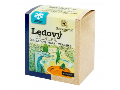 Čaj Ledový džbánek čokoládová máta - verbena 32 g BIO SONNENTOR