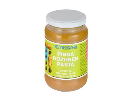 Krém arašídový s rozinkami 350 g BIO HORIZON