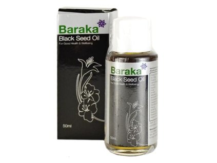 RAW Olej z černuchy seté KALONJI, 25 ml / 50 ml, Baraka 50 ml