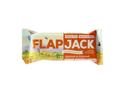 Flapjack ovesný meruňka-mandle bezlepkový 80 g BRYNMOR