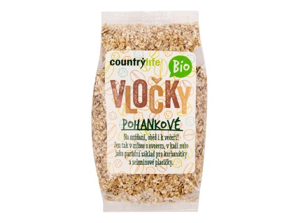 Vločky pohankové 250 g BIO COUNTRY LIFE