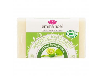 Mýdlo rostlinné bergamot 100 g BIO EMMA NOËL