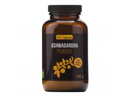 Ashwagandha prášek 200 g BIO BIORGANIC