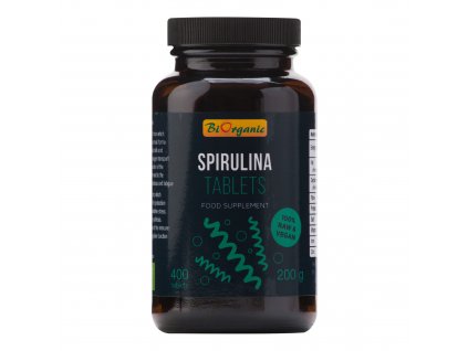 Spirulina 400 tablet 200 g BIO BIORGANIC