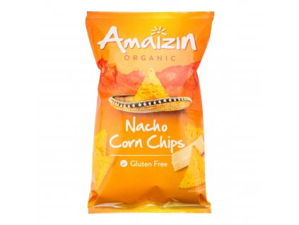 Chipsy kukuřičné nacho 150 g BIO AMAIZIN