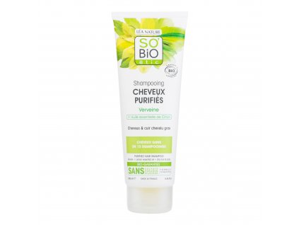 Šampon jemný verbena-citron 250 ml BIO SO’BiO étic