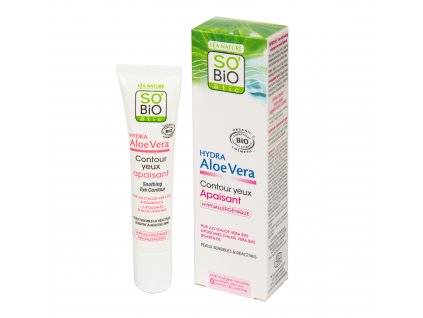 Krém kolem očí zklidňující Aloe Vera 15 ml BIO SO’BiO étic