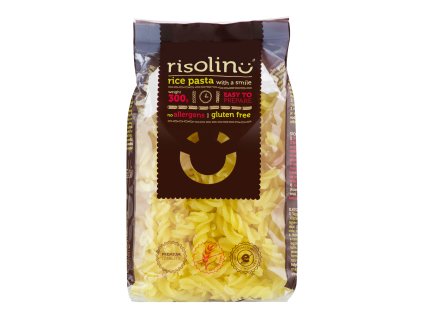 Těstoviny vřetena rýžové bezlepkové 300 g RISOLINO
