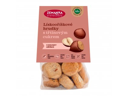 Hrudky lískooříškové 100 g BIO ZEMANKA