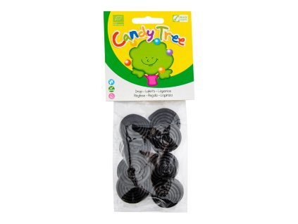 Šneci s příchutí lékořice 100 g BIO CANDY TREE