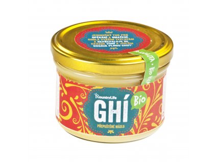 Přepuštěné máslo GHI 220 ml BIO COUNTRY LIFE