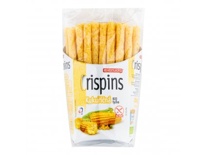 Tyčinka kukuřičná Crispins bezlepková 50 g BIO EXTRUDO