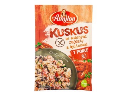 Kuskus se sušenými rajčaty a bylinkami instantní 60 g AMYLON